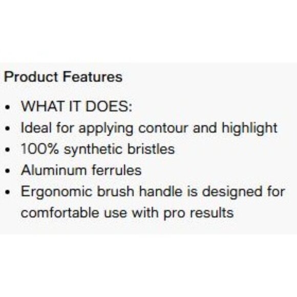 Lancôme Contour & Highlight Makeup Brush # 7 Full Size. NEW & Still‎ Sealed - Picture 7 of 8